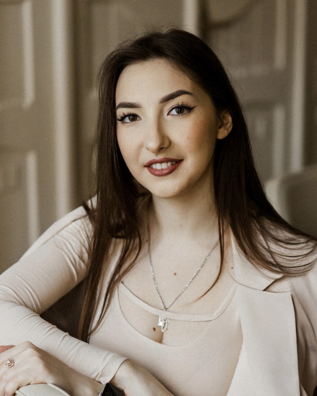 Kateryna Torzhkova, English teacher